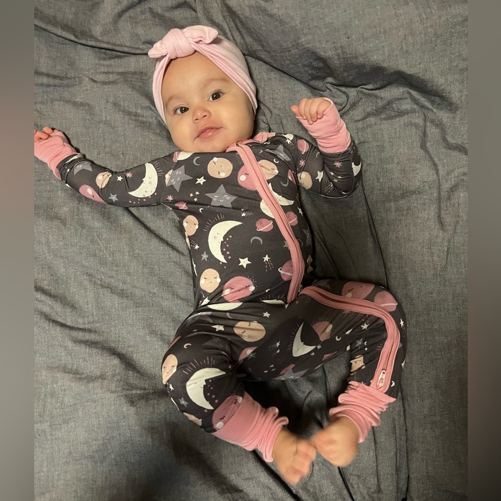 Little Sleepies bamboo convertible romper